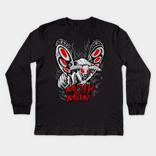 Mothman Kids Long Sleeve T-Shirt